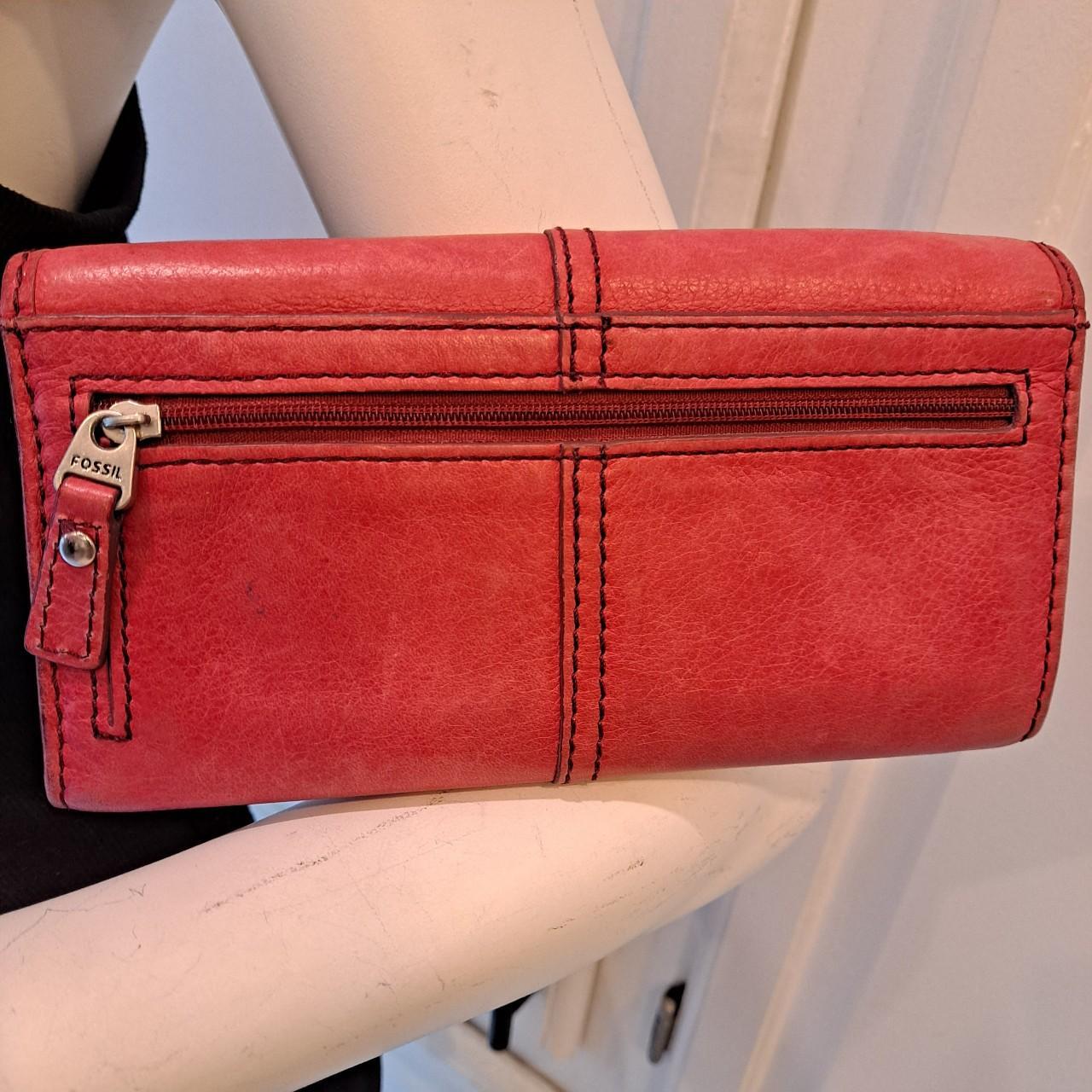 Fossil Women's Wallet - Red – Cherry Red Fossil M… - image 4