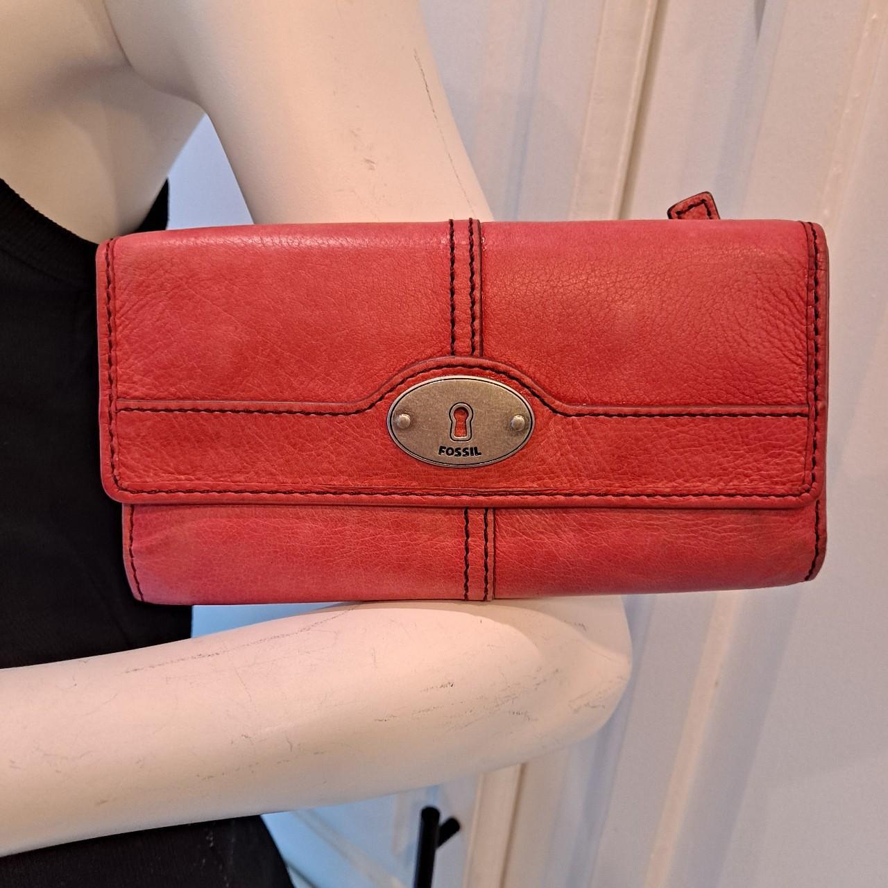 Fossil Women's Wallet - Red – Cherry Red Fossil M… - image 1