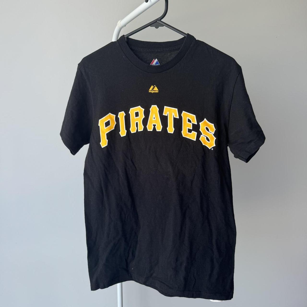 Majestic Athletic Pirates T Shirt / Size S / EUC / $30 - Depop