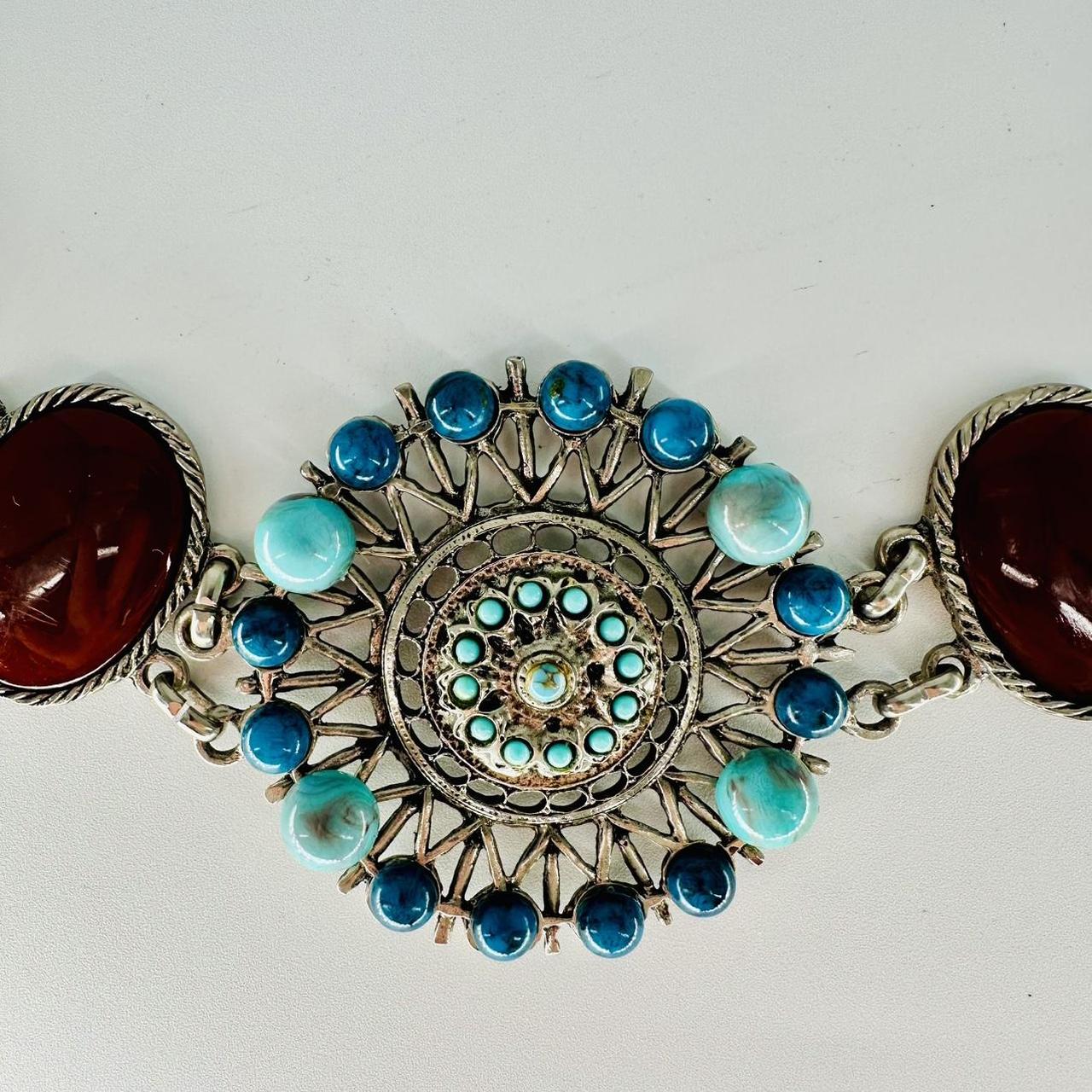 Vintage Women's Belt - Multi/Silver – Vintage Boh… - image 5