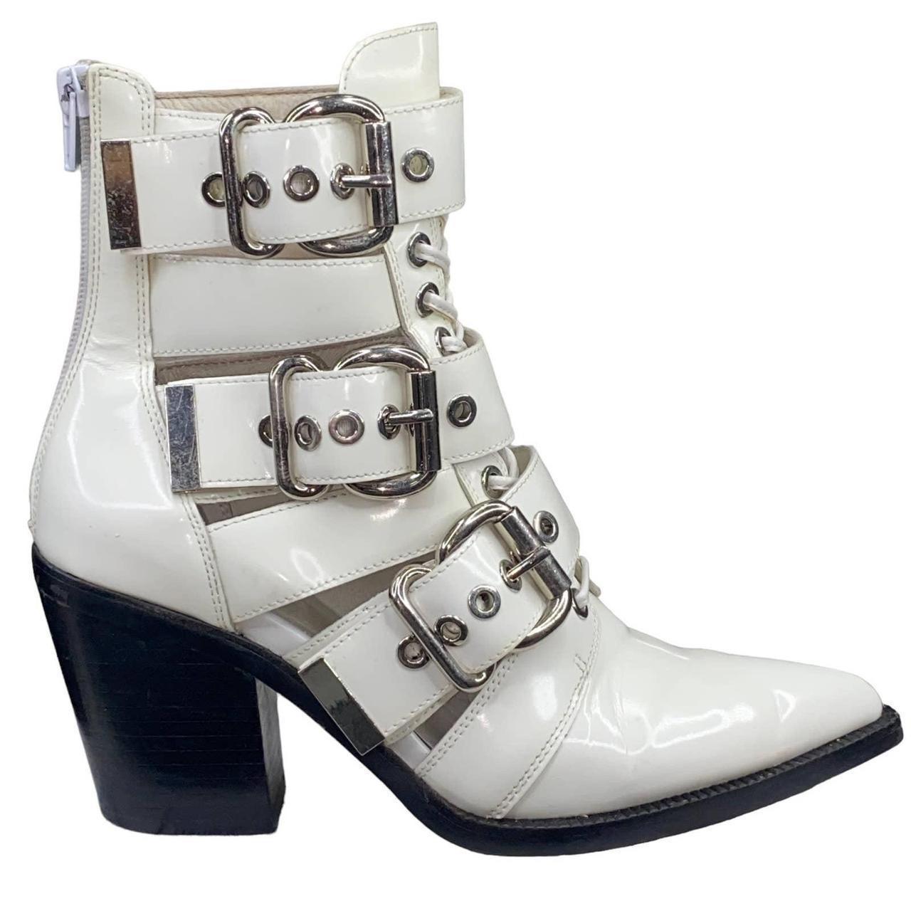 Jeffrey campbell caceres bootie sale white