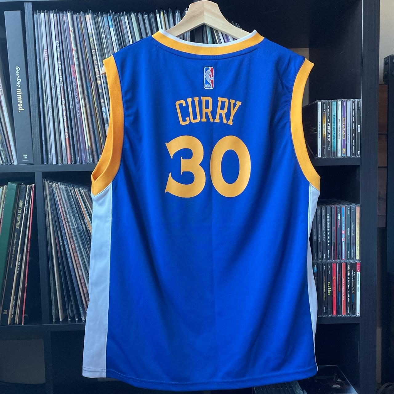 Adidas Steph Curry Golden State Warrior Jersey. Size - Depop