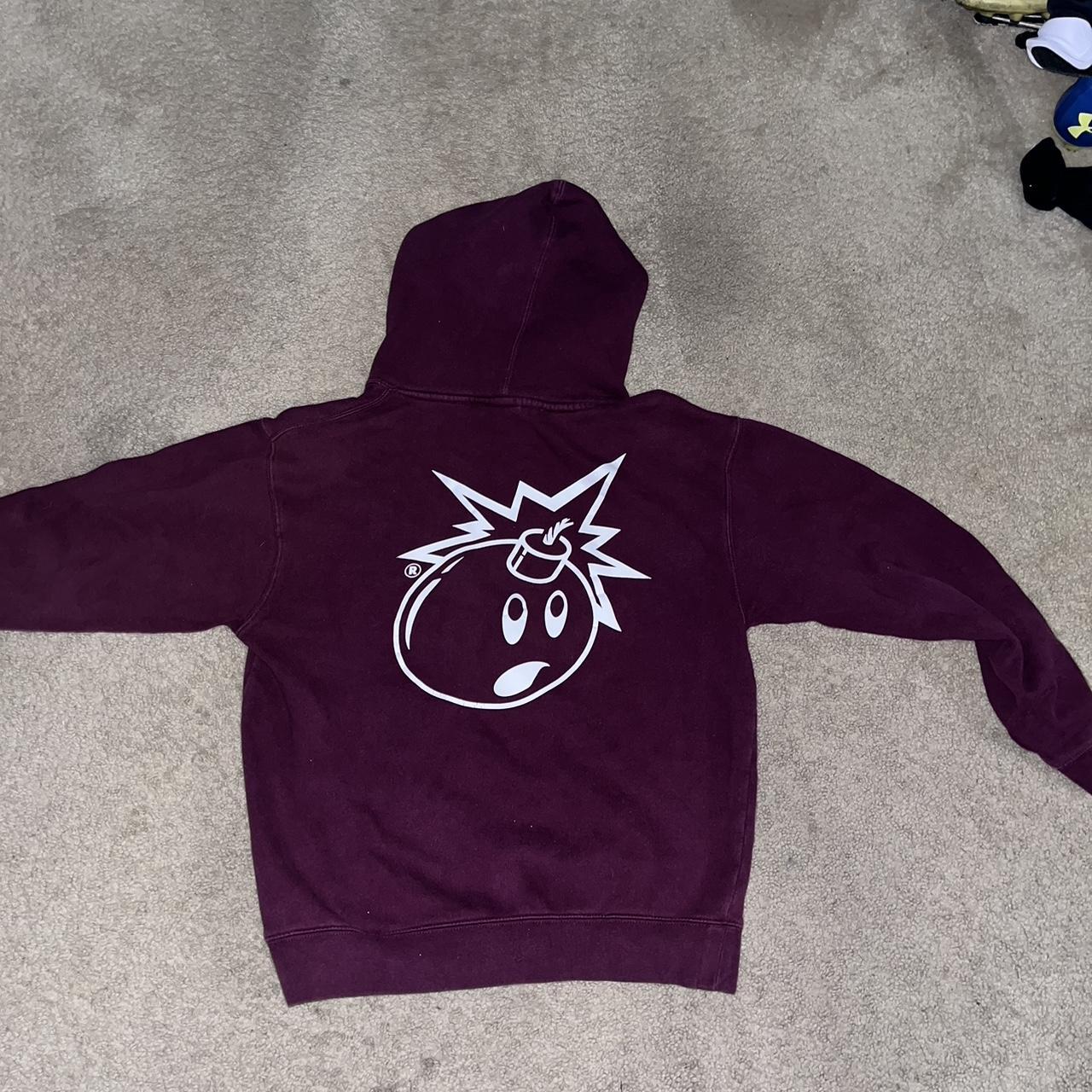 The hundreds best sale hoodie burgundy