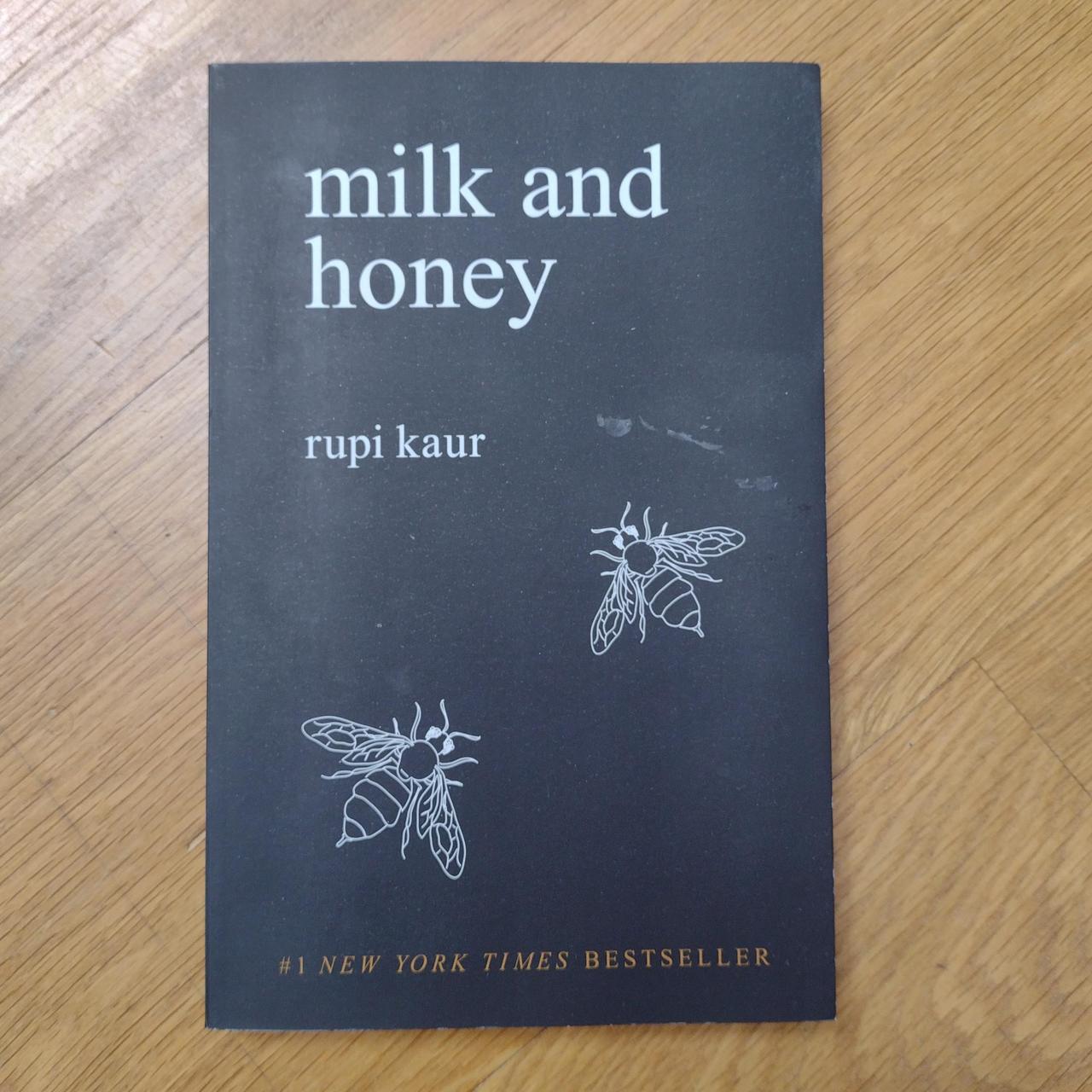 milk and honey poetry book by rupi Kaur Good... - Depop