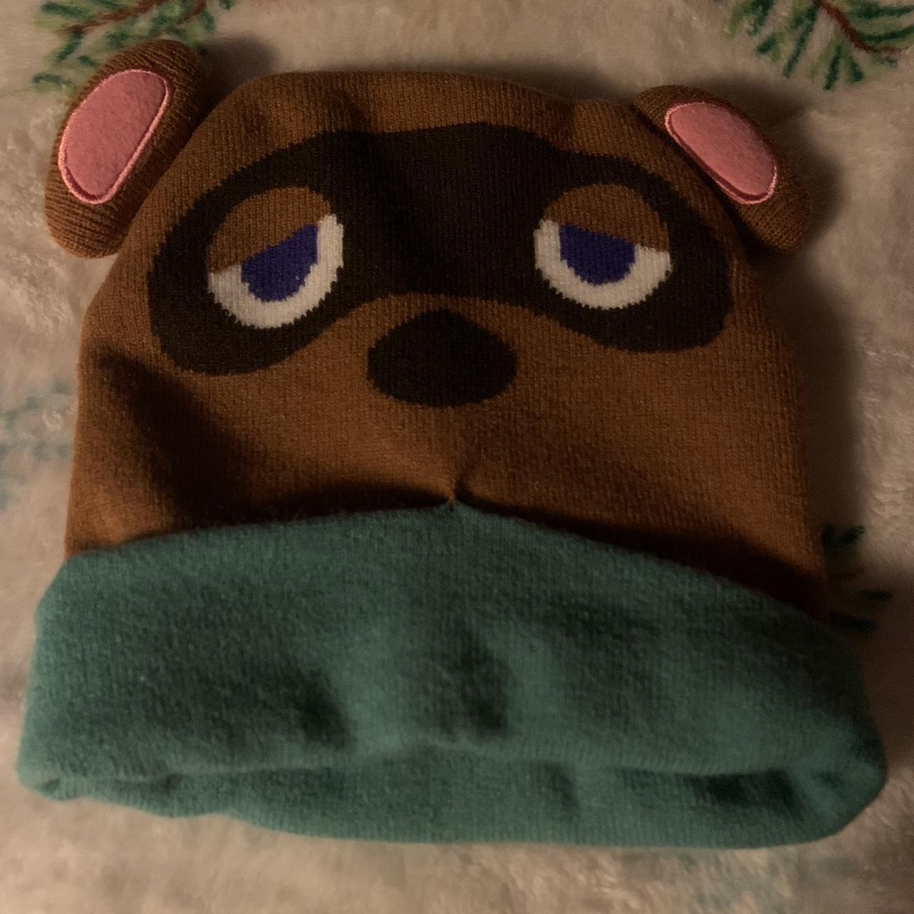 Animal crossing Tom nook beanie Never worn; only... - Depop