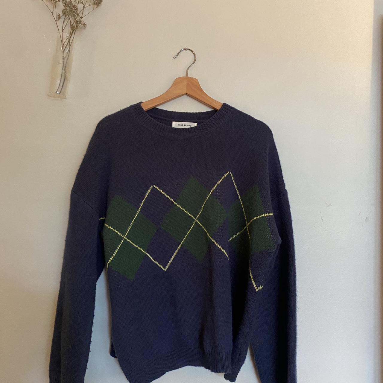 Navy blue miss sumey sweater. Fits like M-L. I’m... - Depop