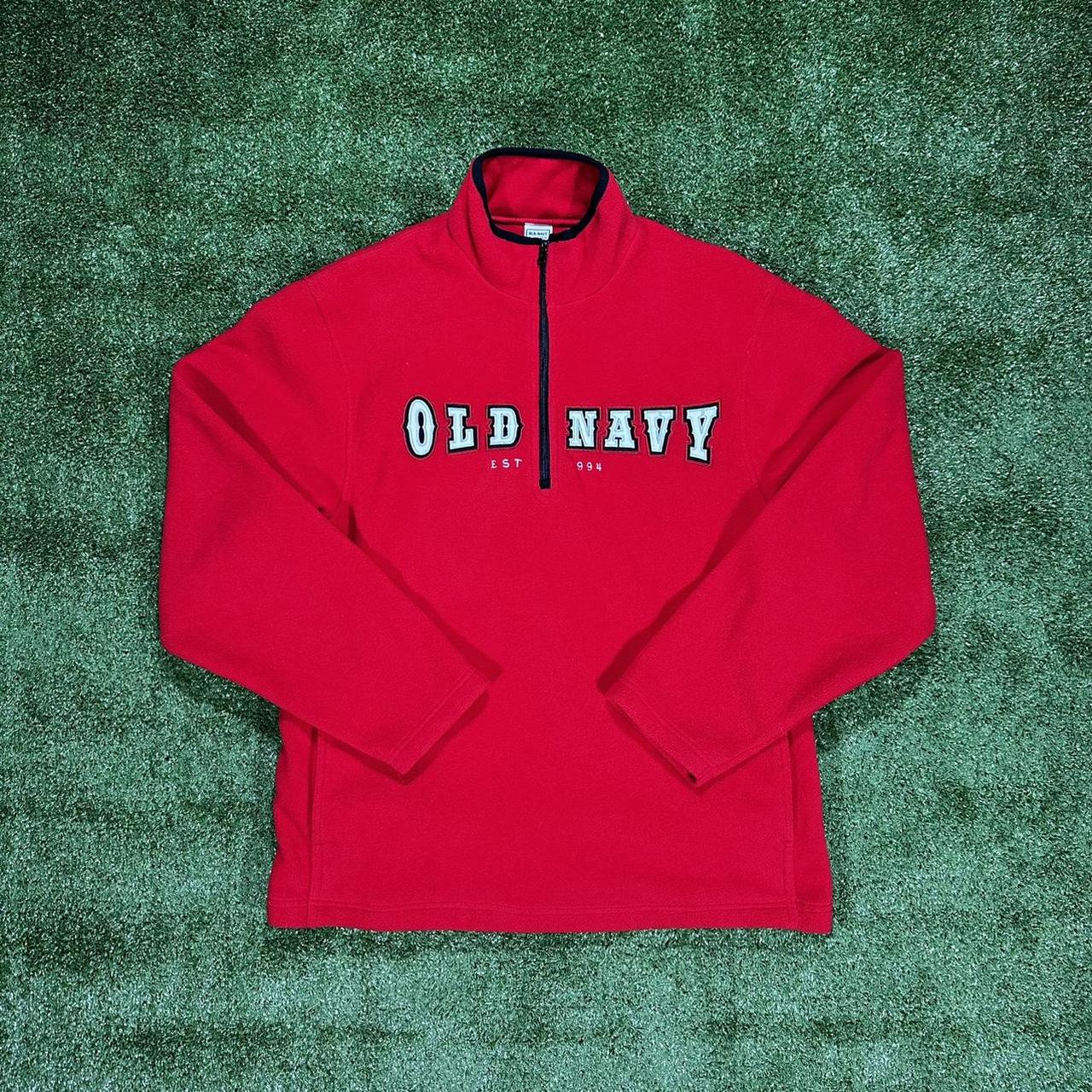 Old Navy Men's Red Jacket Depop