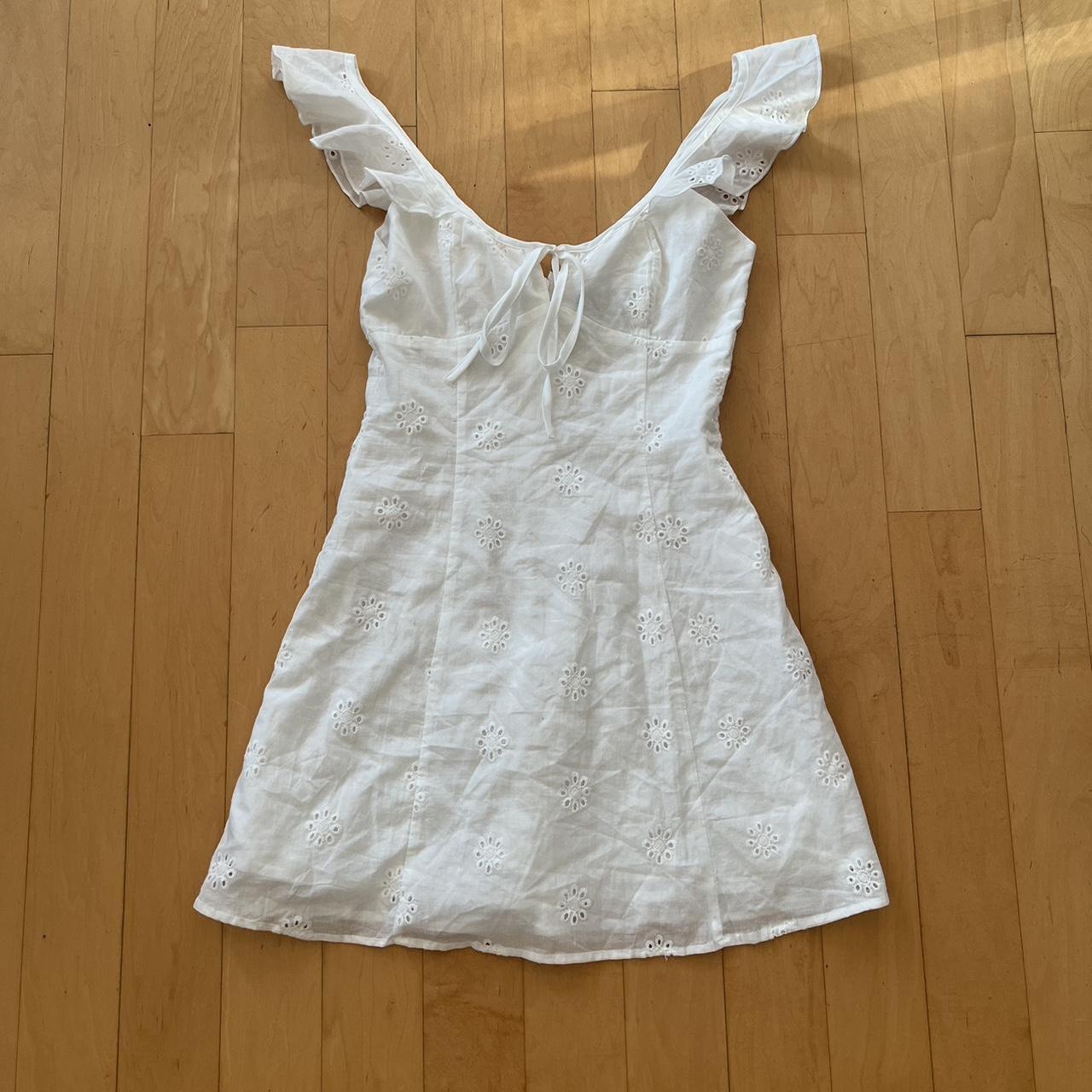 Princess Polly besiana dress in white SIZE SOLD... - Depop