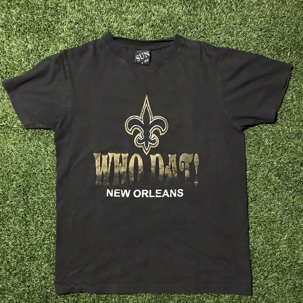 New Orleans Saints NFL Apparel branded tee⚜️ #whodat - Depop