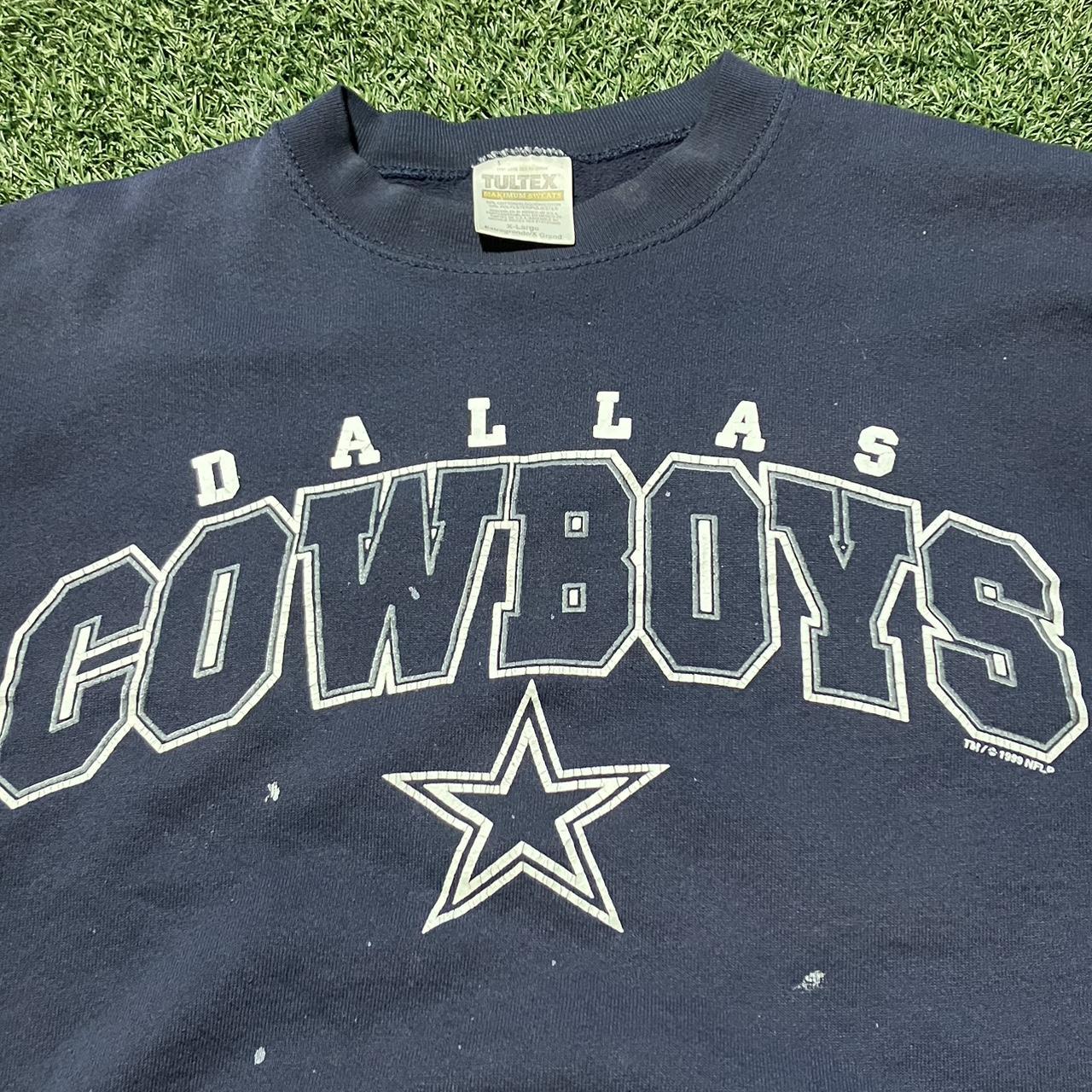 Vintage Lee Sport Dallas Cowboys NFL Sweatshirt USA - Depop