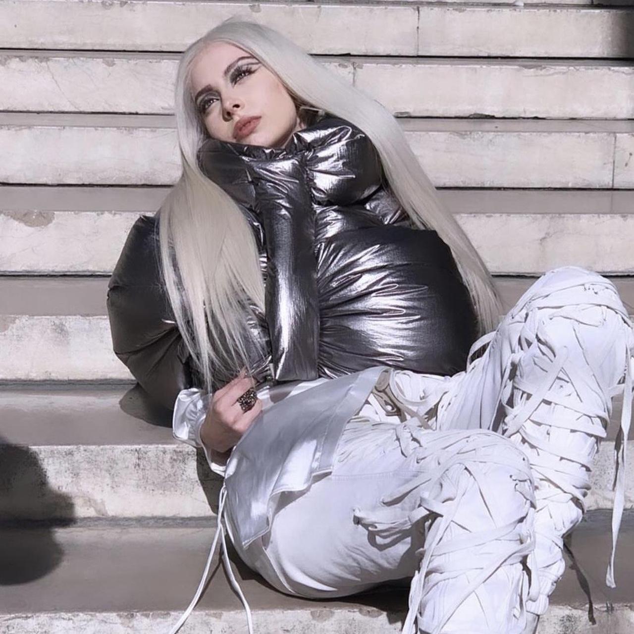 MONCLER X RICK OWENS DOWN FILLED CROPPED UFO JACKET | Depop