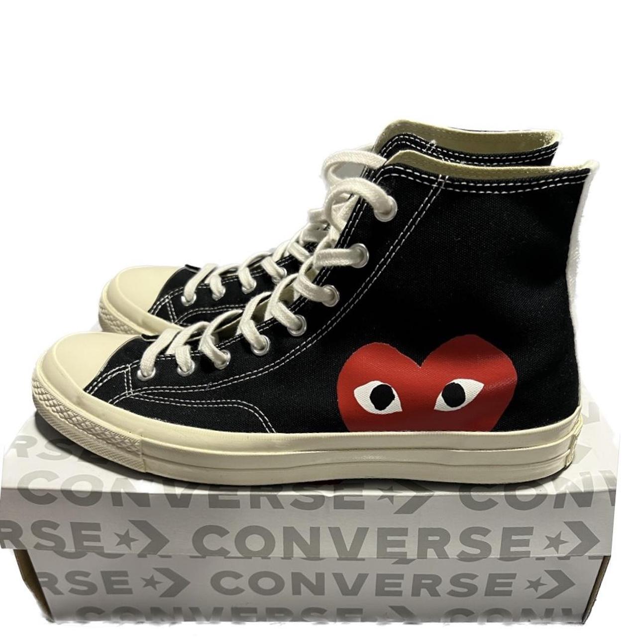 Comme des Garçons Converse Only worn once Men’s... - Depop