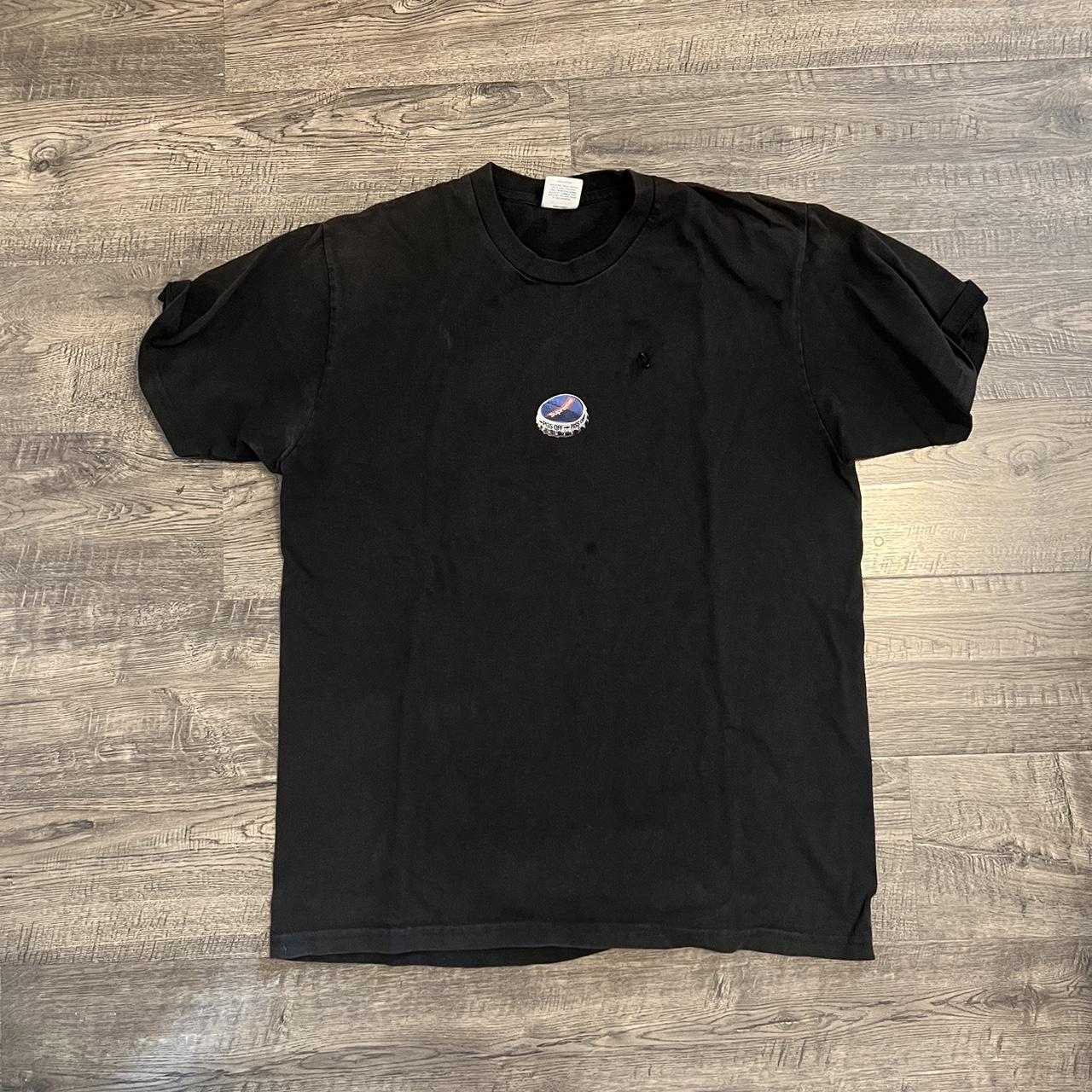 Supreme Bottle selling Cap Tee in Black