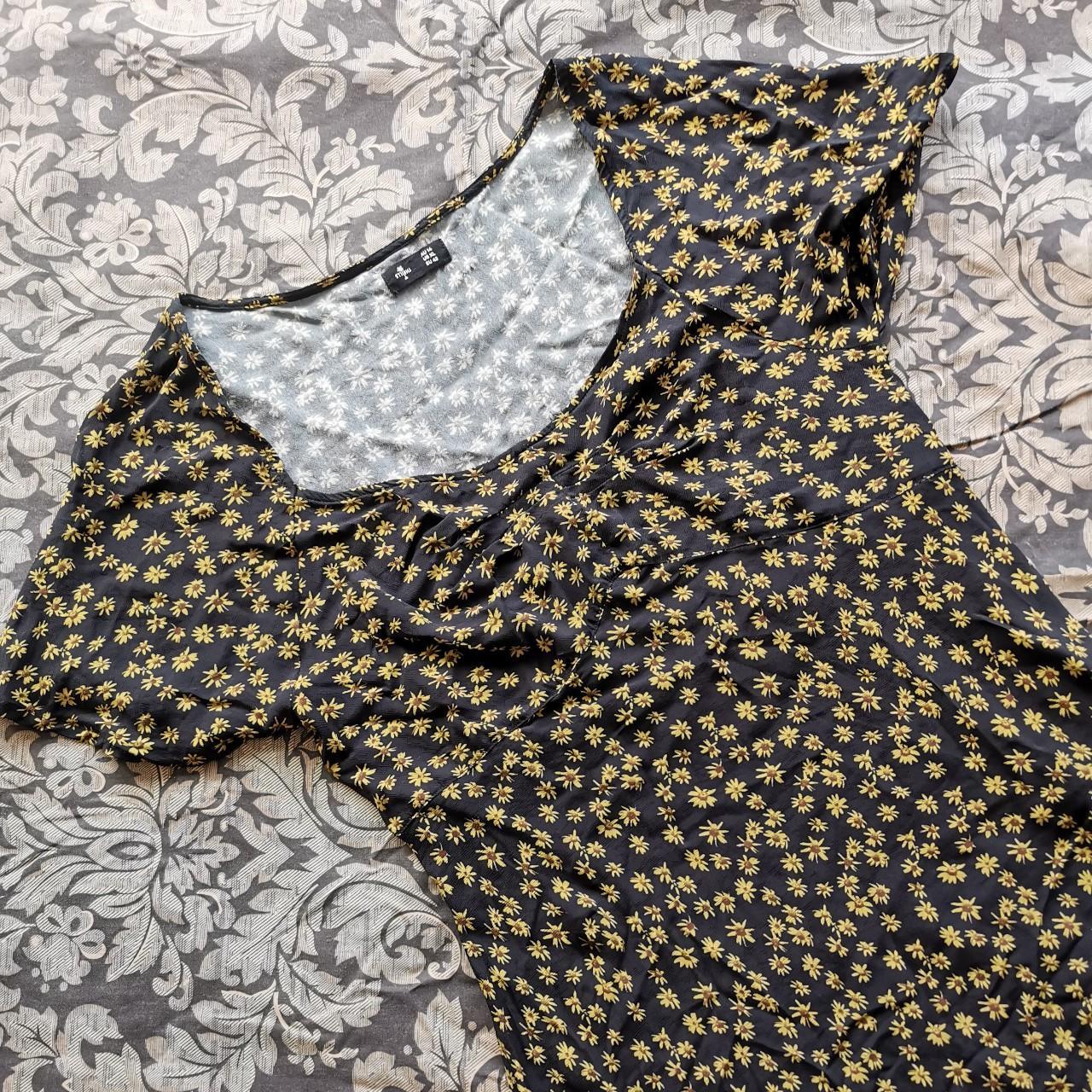 Thrills Daisy Summer Dress 🖤Size 14, fits like a 14... Depop