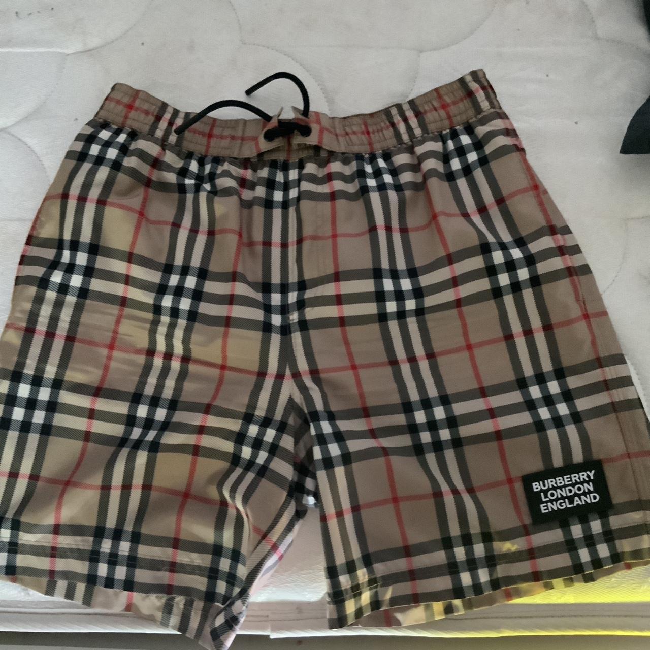 Authentic Burberry boys swim trunks. Worn twice... Depop