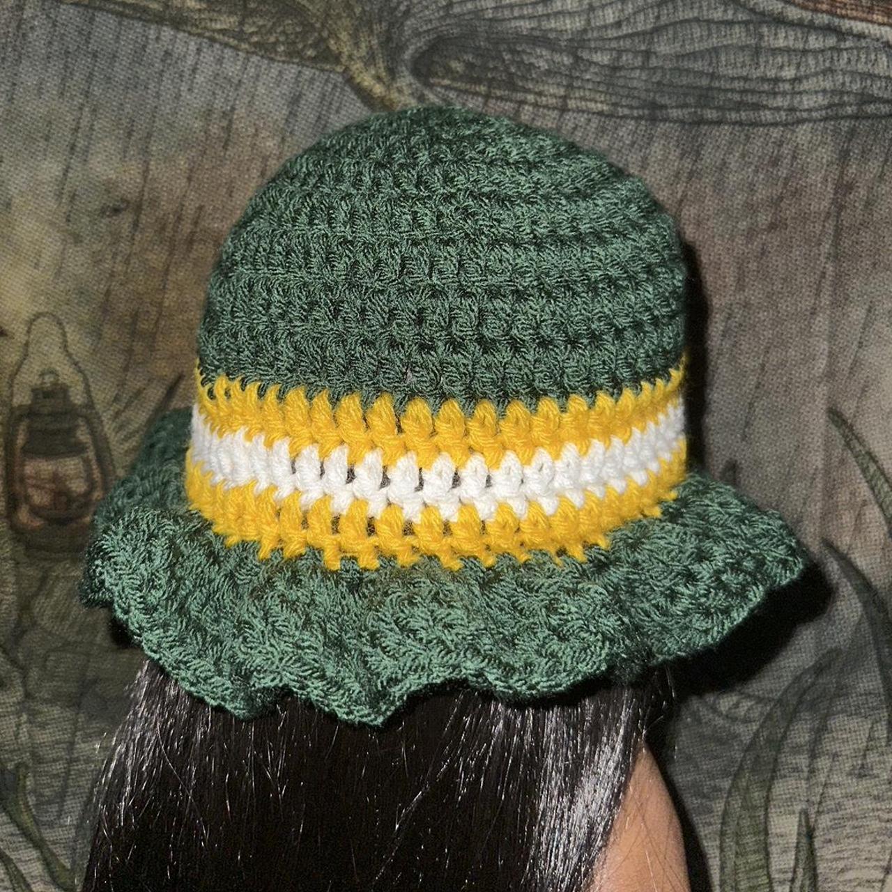 Green Bay packers bucket hat - Depop