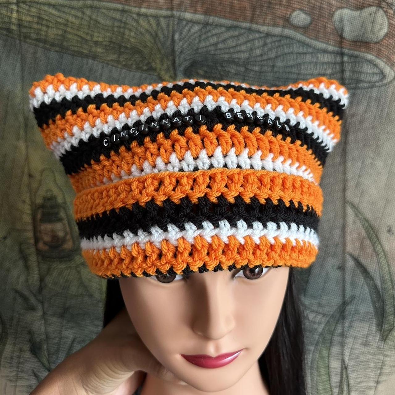 Cincinnati Bengals Hand Knitted Hat Beanie Winter Hat -   in