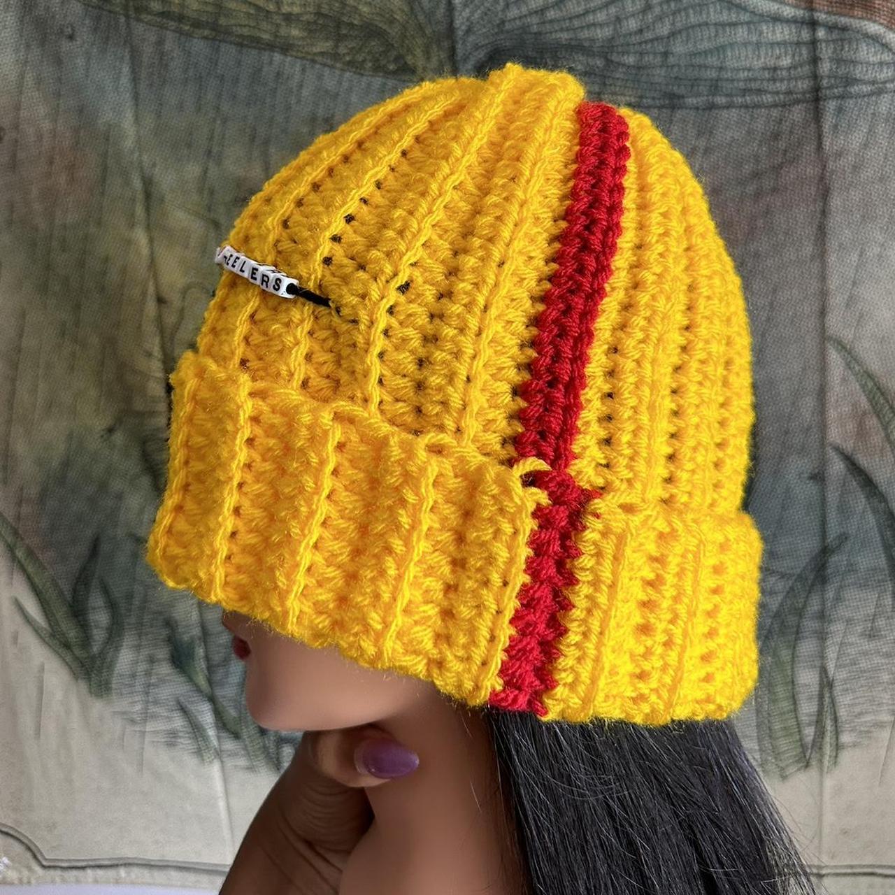 Pittsburgh Steelers SNOWFALL STRIPE Knit Beanie Hat