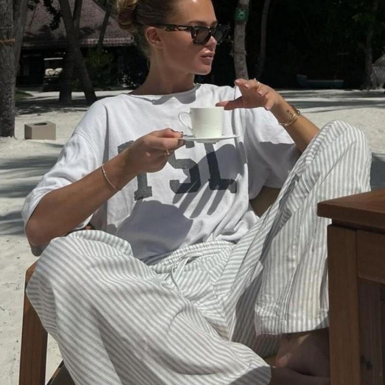 Tシャツ・カットソー Saint Laurent Saint Laurent Cotton T-shirt SAINT LAURENT Embroidered cotton T-shirt | NET-A-PORTER