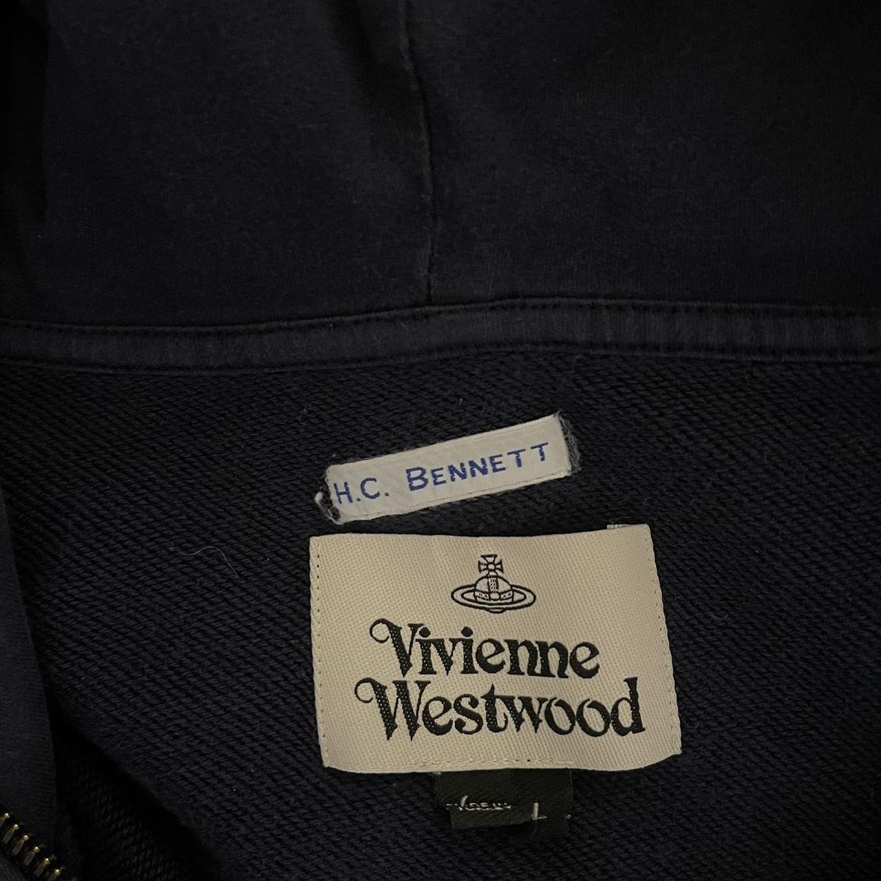Vivienne Westwood zip hoodie 8/10 condition... - Depop