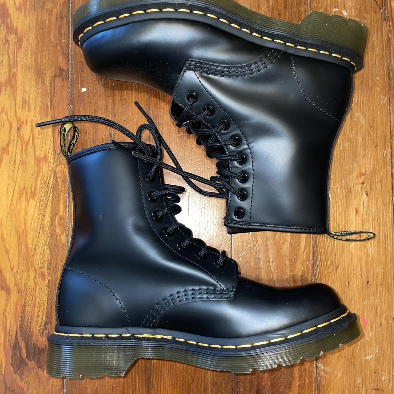 Dr. Martens Boots •Worn Once •No noticeable creases... - Depop