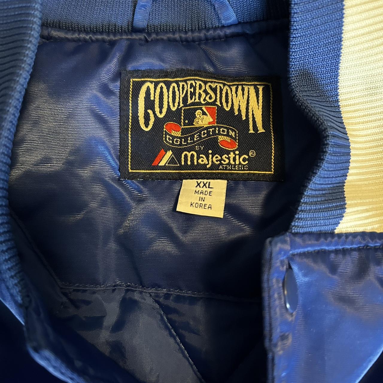 Cooperstown Collection Majestic jersey, blue & - Depop