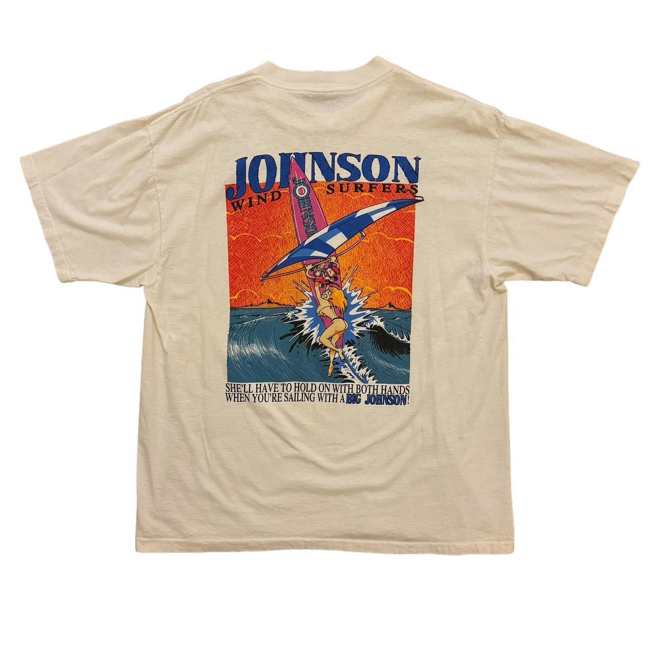 Vintage rare 1993 Big Johnson wind surfer sailing | Depop