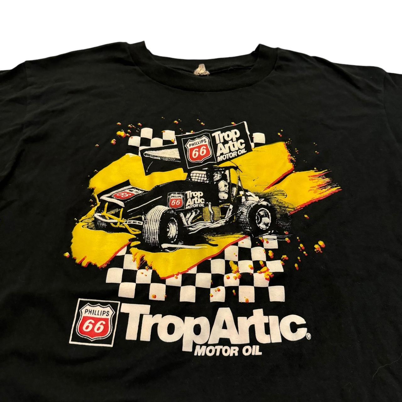 Vintage 80's Team Phillips 66 TropArtic Racing Motor | Depop