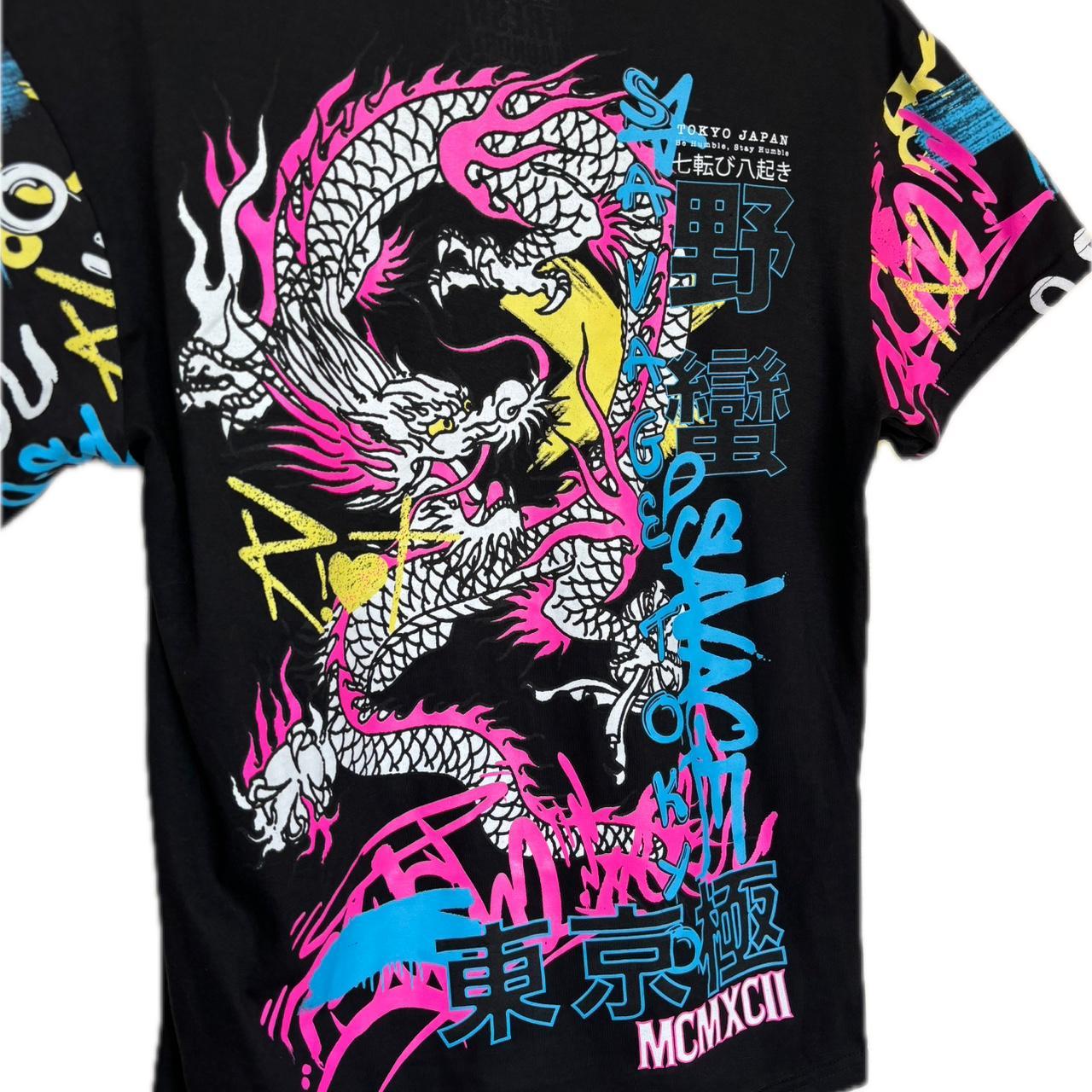 [BAUF]dragon short sleeve t-shirt/追跡付 new arrival >90s DRAGONBALLZ/ドラゴンボール Made in USA S/S