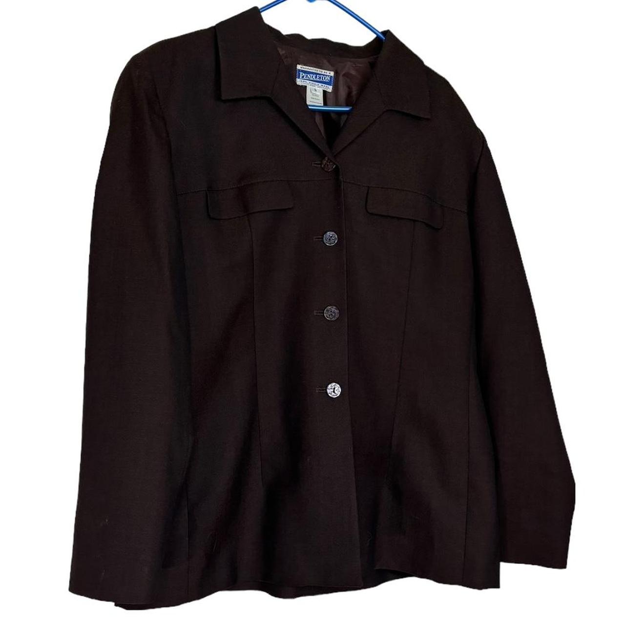 Pendleton Women's Wool Jacket - Brown - 16 – VINT… - image 3