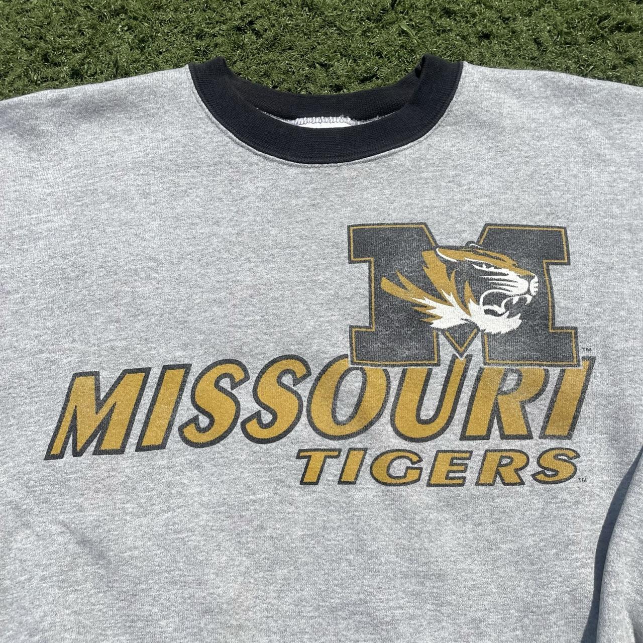 Vintage mizzou crewneck sweatshirt University of... - Depop