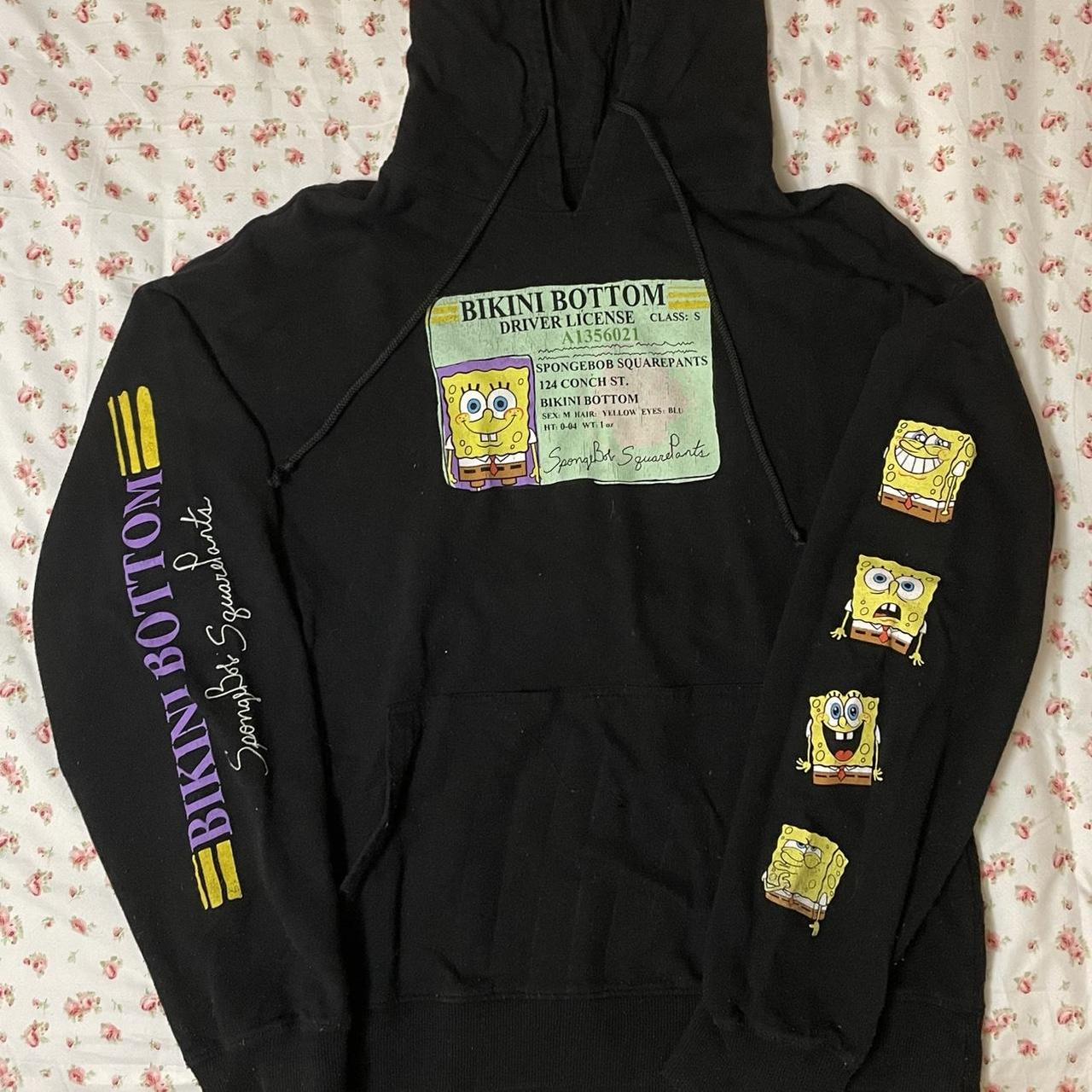 black spongebob hoodie bundle for discount on Depop