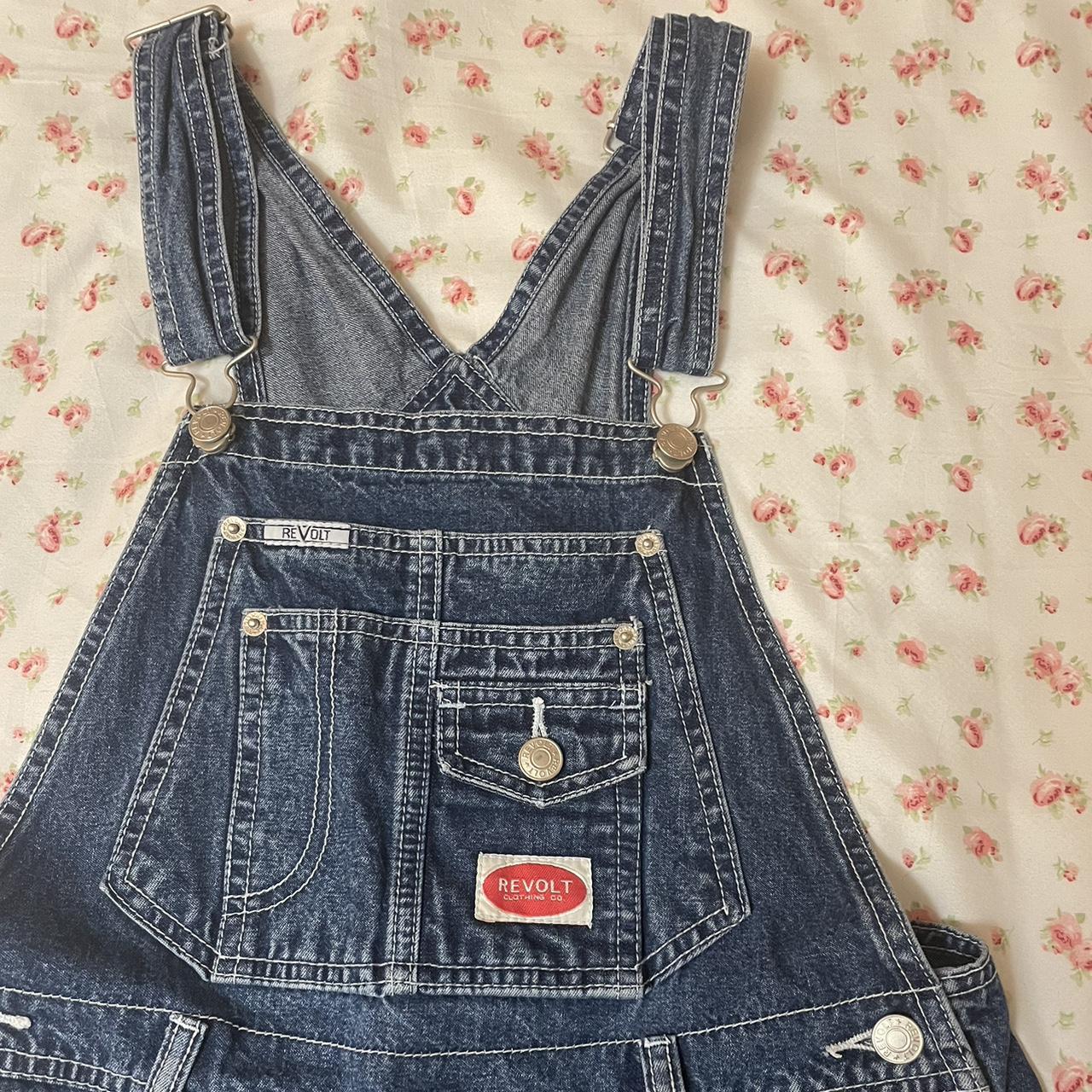 Cute Revolt Overalls From Amazon No Size On The Tag Depop 7619