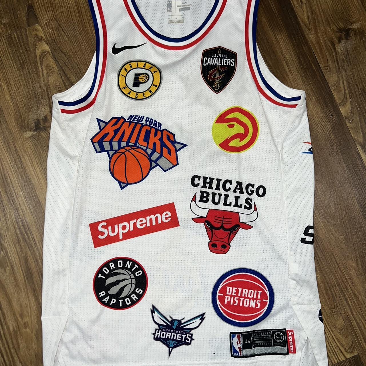 Nike x Supreme SS18 M Basketball Jersey High. Depop