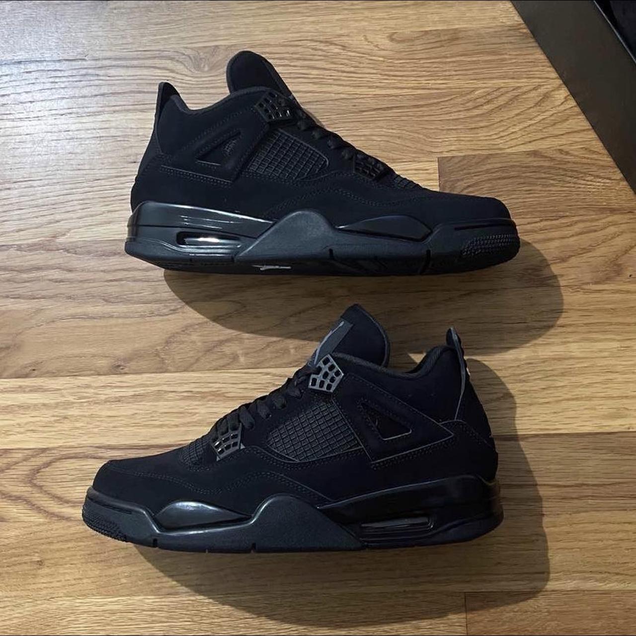 Brand New Black Cat Jordan 4’s Never Worn Flexible... Depop