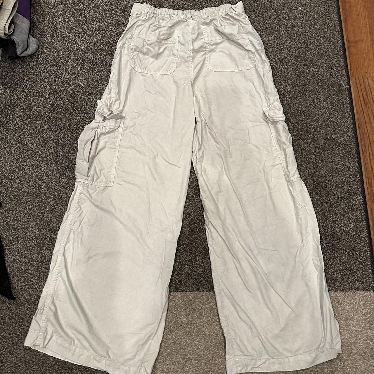 Wide leg cargo pants from garage, these are a... - Depop