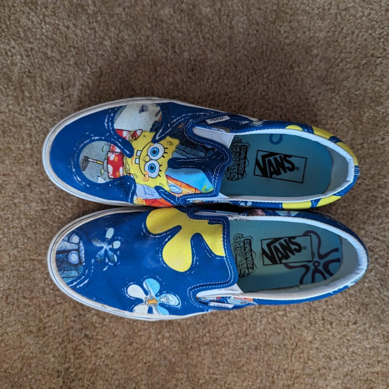 Vans slip outlet on x spongebob