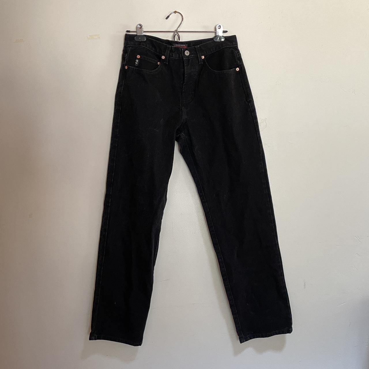 Vintage black hot sale guess jeans