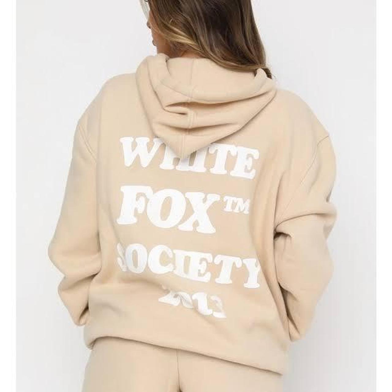 Super cosy White Fox Society hoodie Never worn by... - Depop