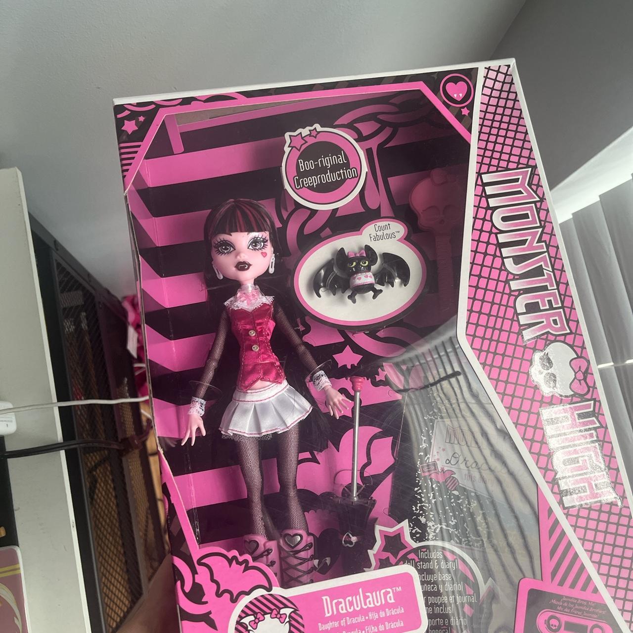 Draculaura monster high doll rare Has some scratches... - Depop