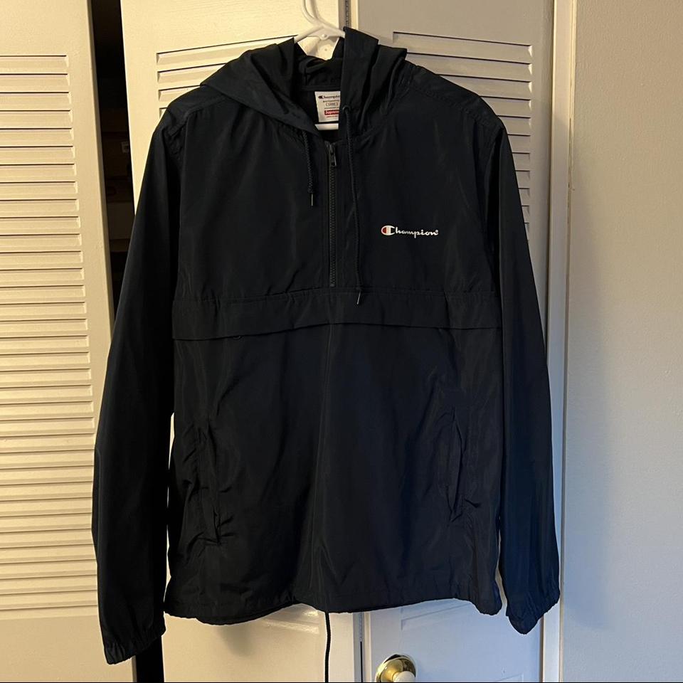 Supreme x champion 2025 half zip windbreaker