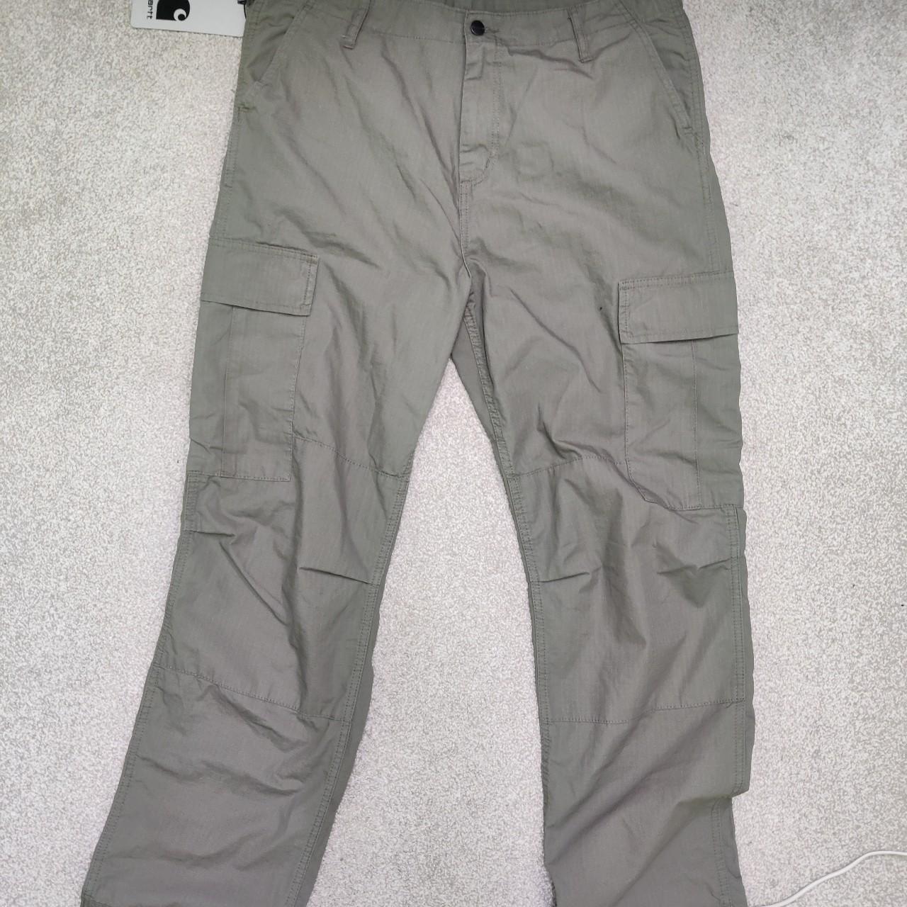 Carhartt WIP Cargos "Seaweed Green" Regular Cargo... Depop