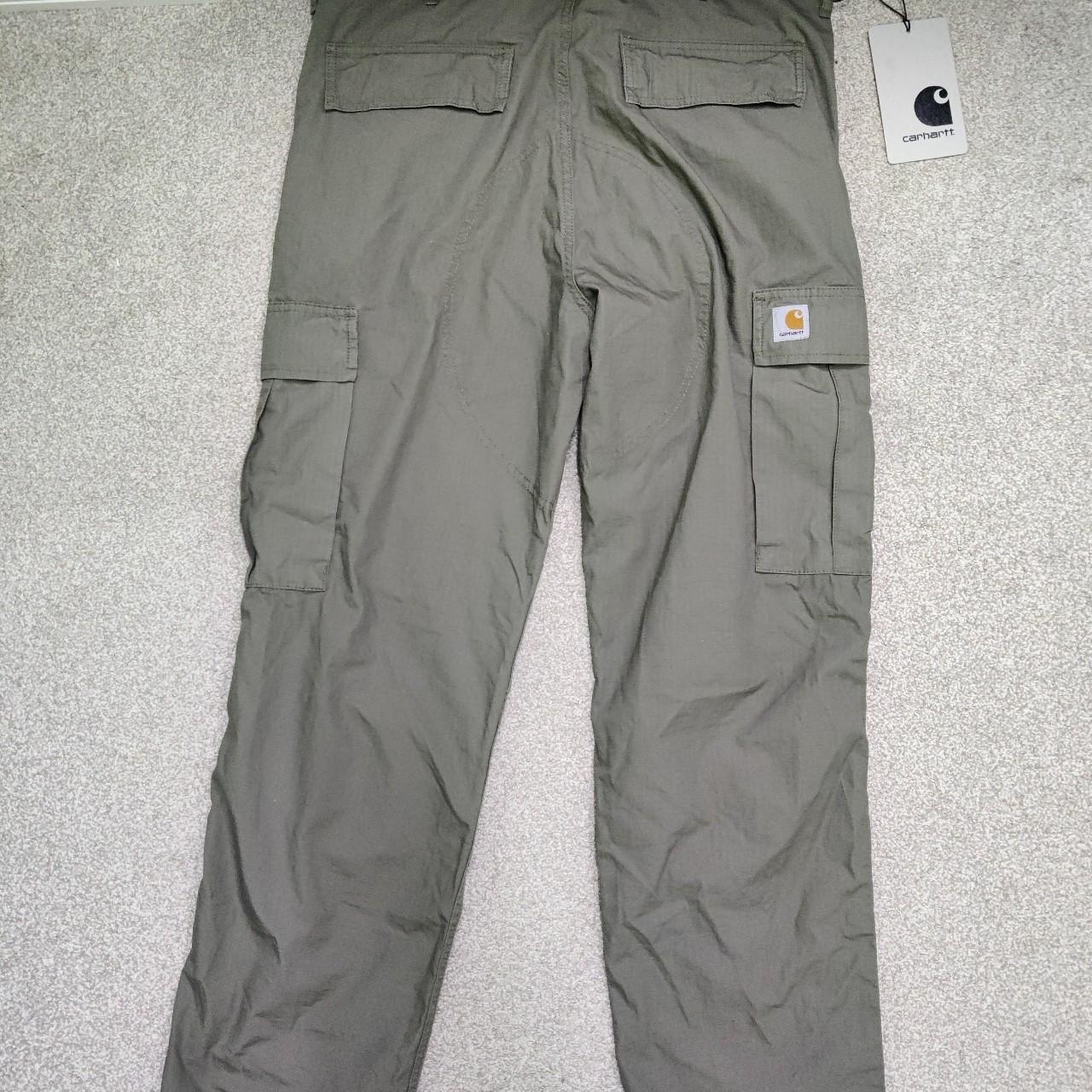Carhartt WIP Cargos "Seaweed Green" Regular Cargo... Depop
