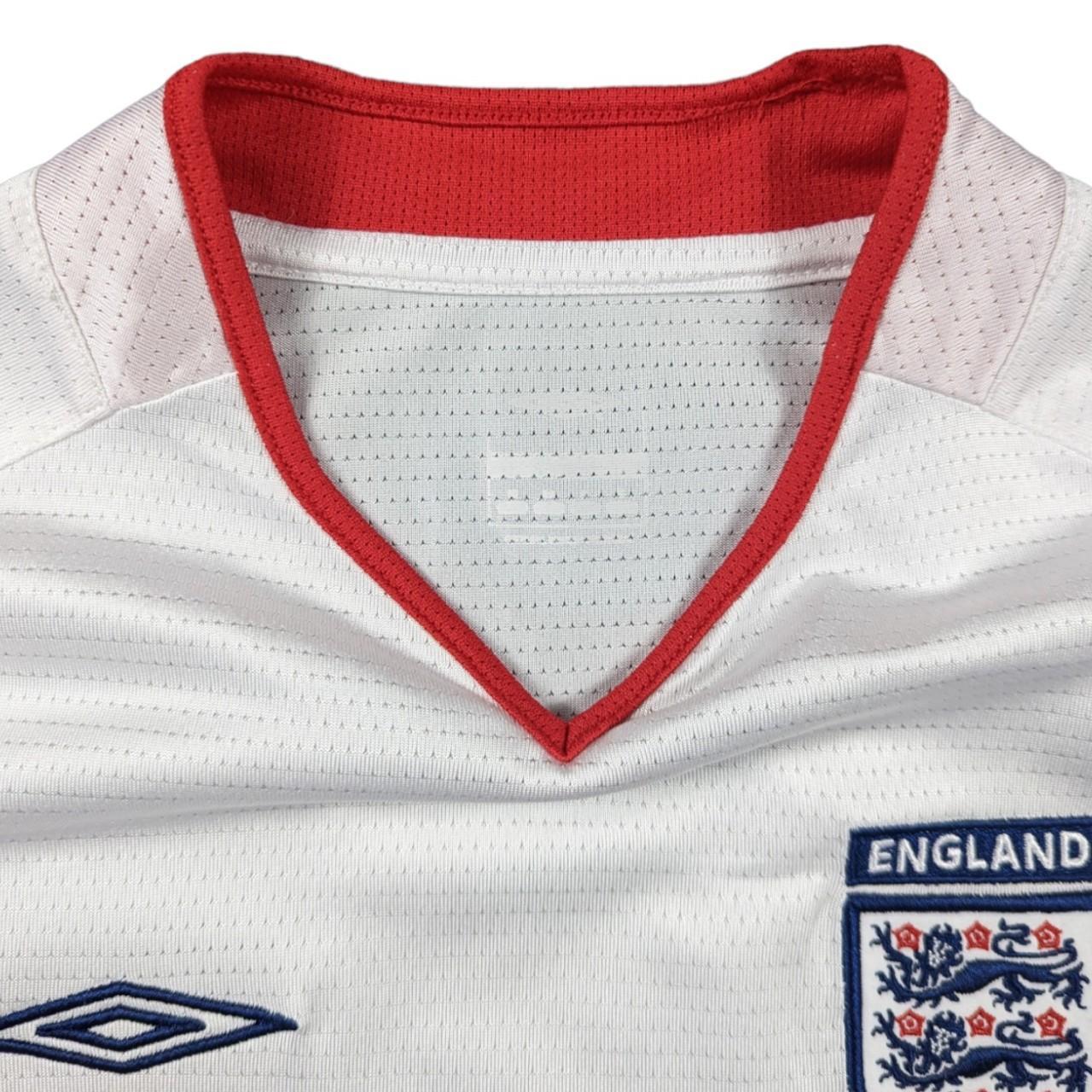 ⭐️ England Football Shirt England Umbro White... - Depop