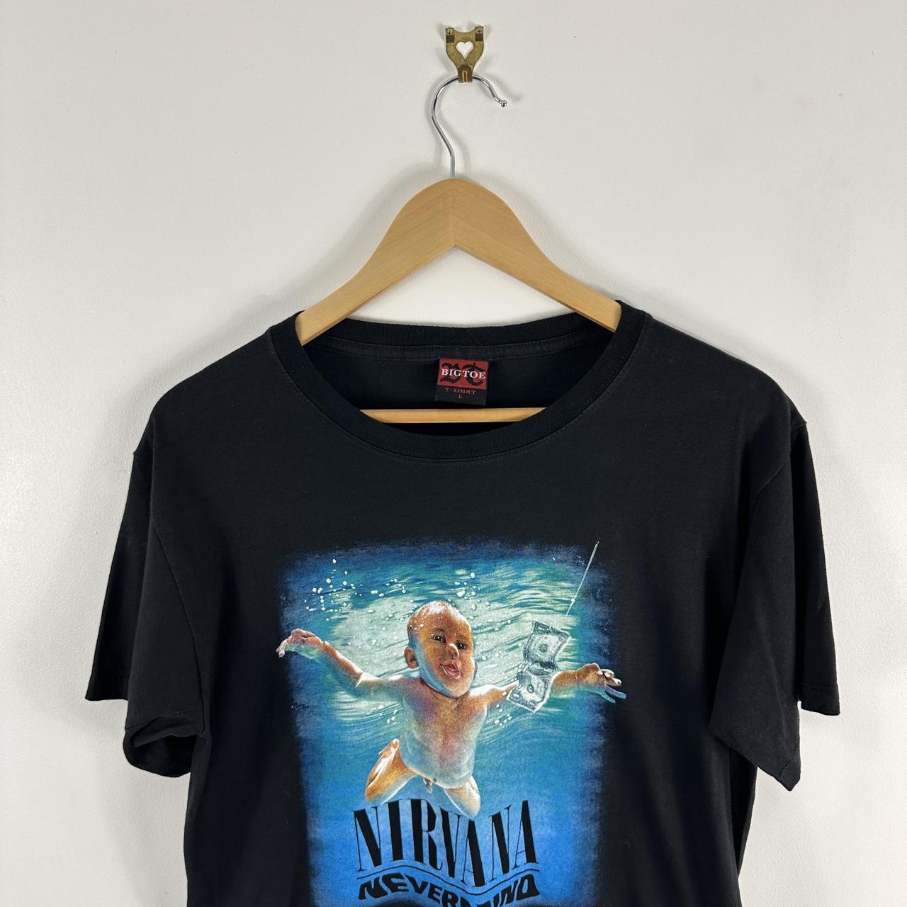 Men S Vintage Nirvana Nevermind 2000 S Grunge Depop   P0 