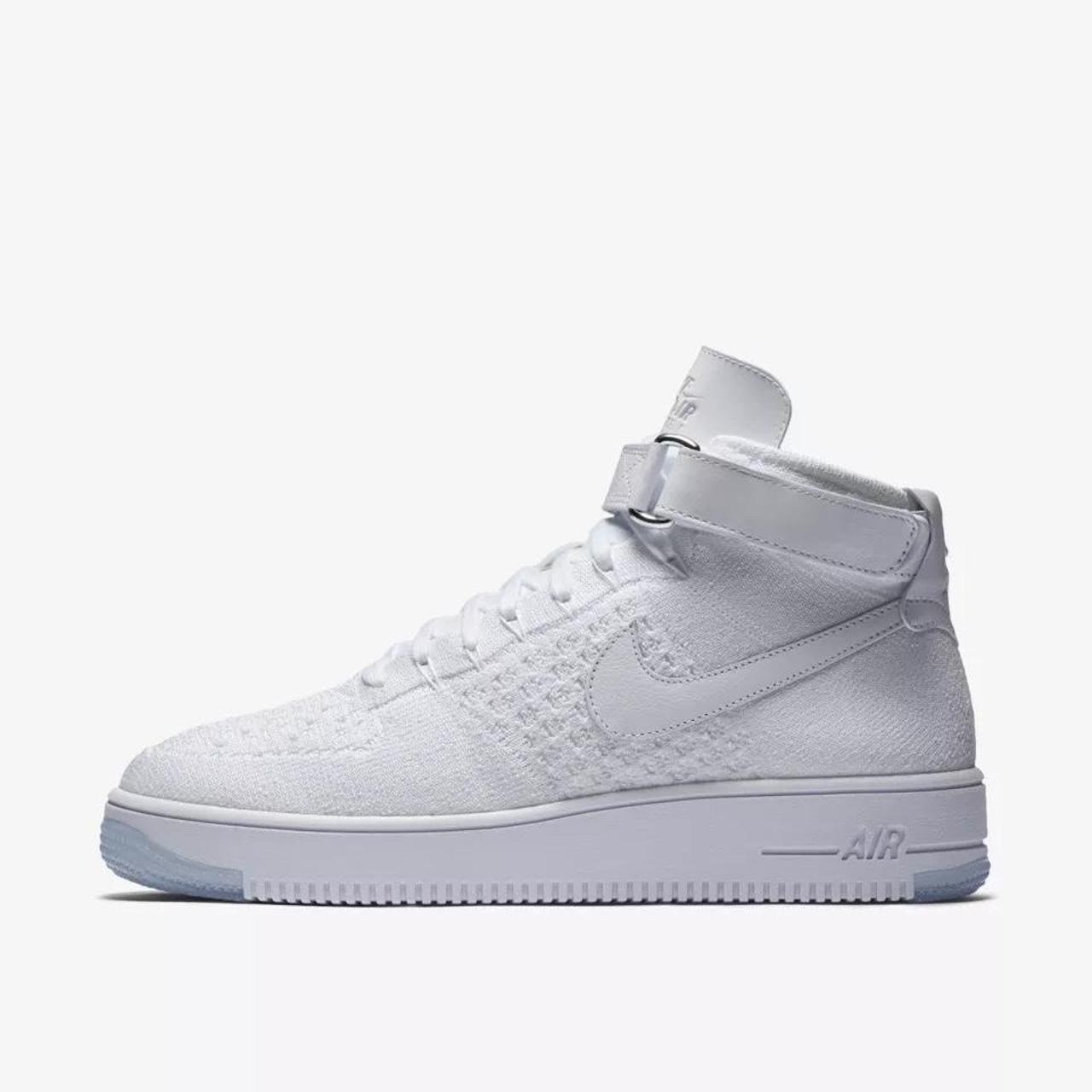 Nike Air Force 1 Ultra Flyknit White Size 11.5... - Depop