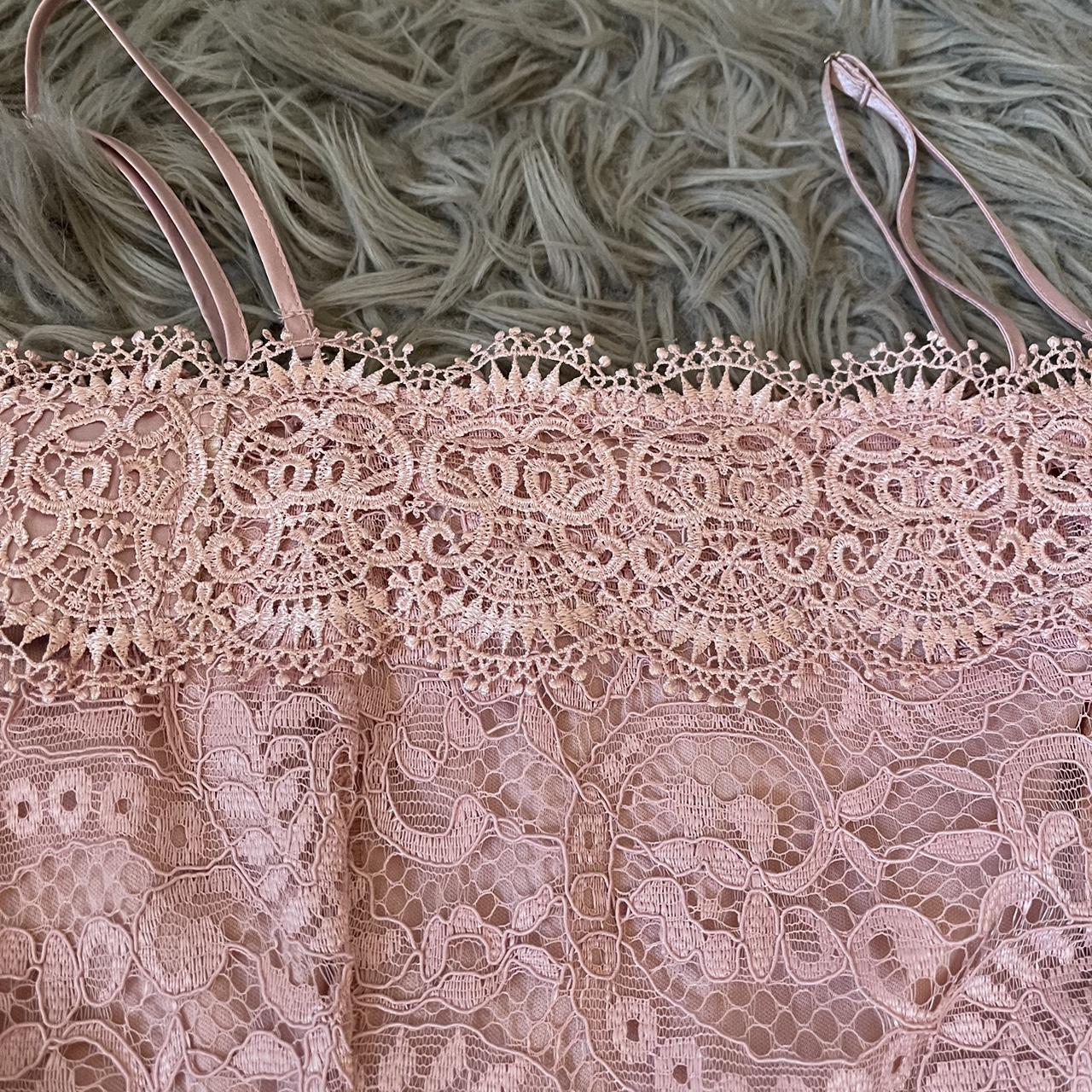 francesca's Women's Pink Dress Depop