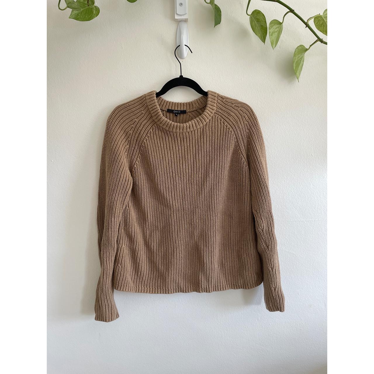 Quince 100% Organic Cotton Fisherman Crew Sweater in... - Depop