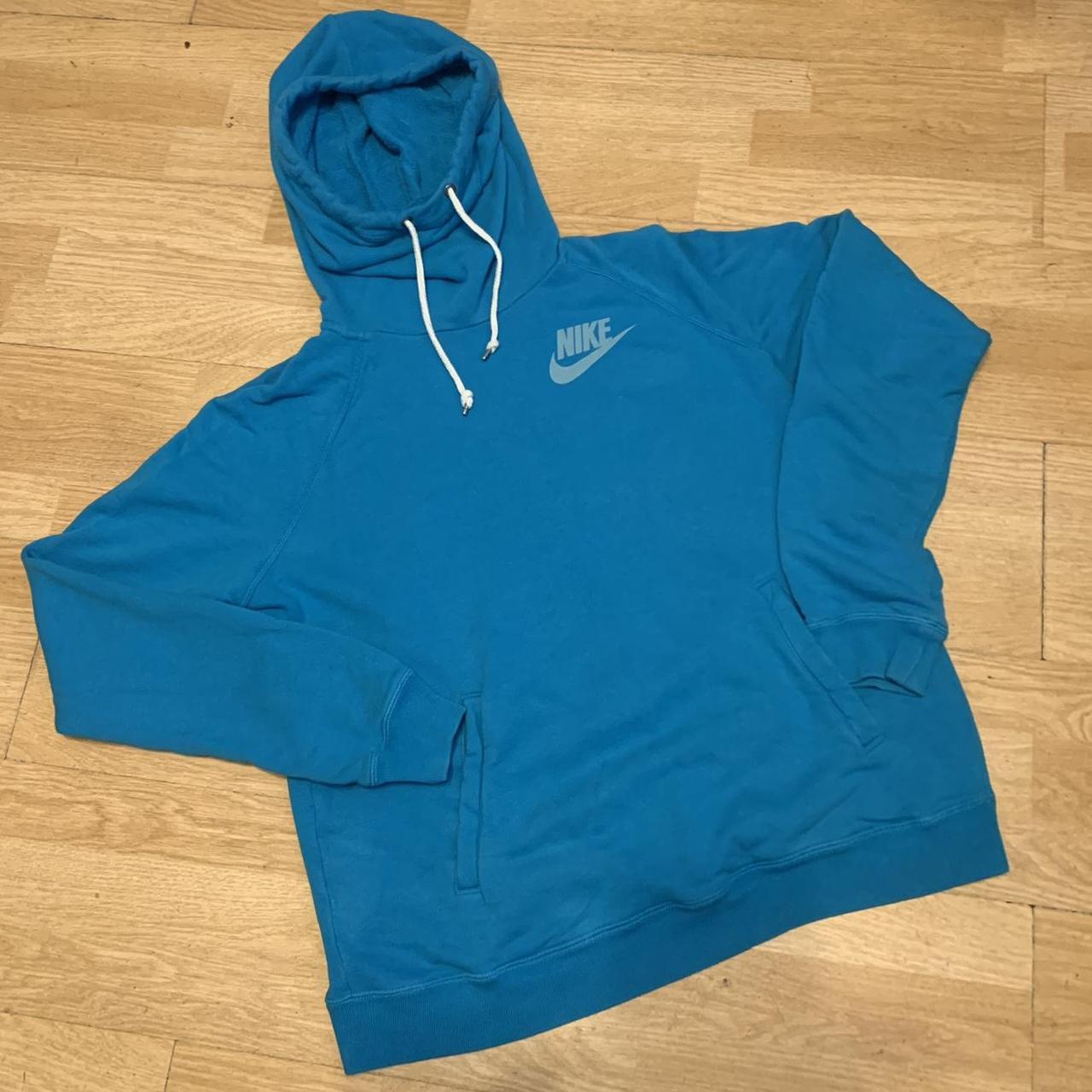 mens nike hoodie blue