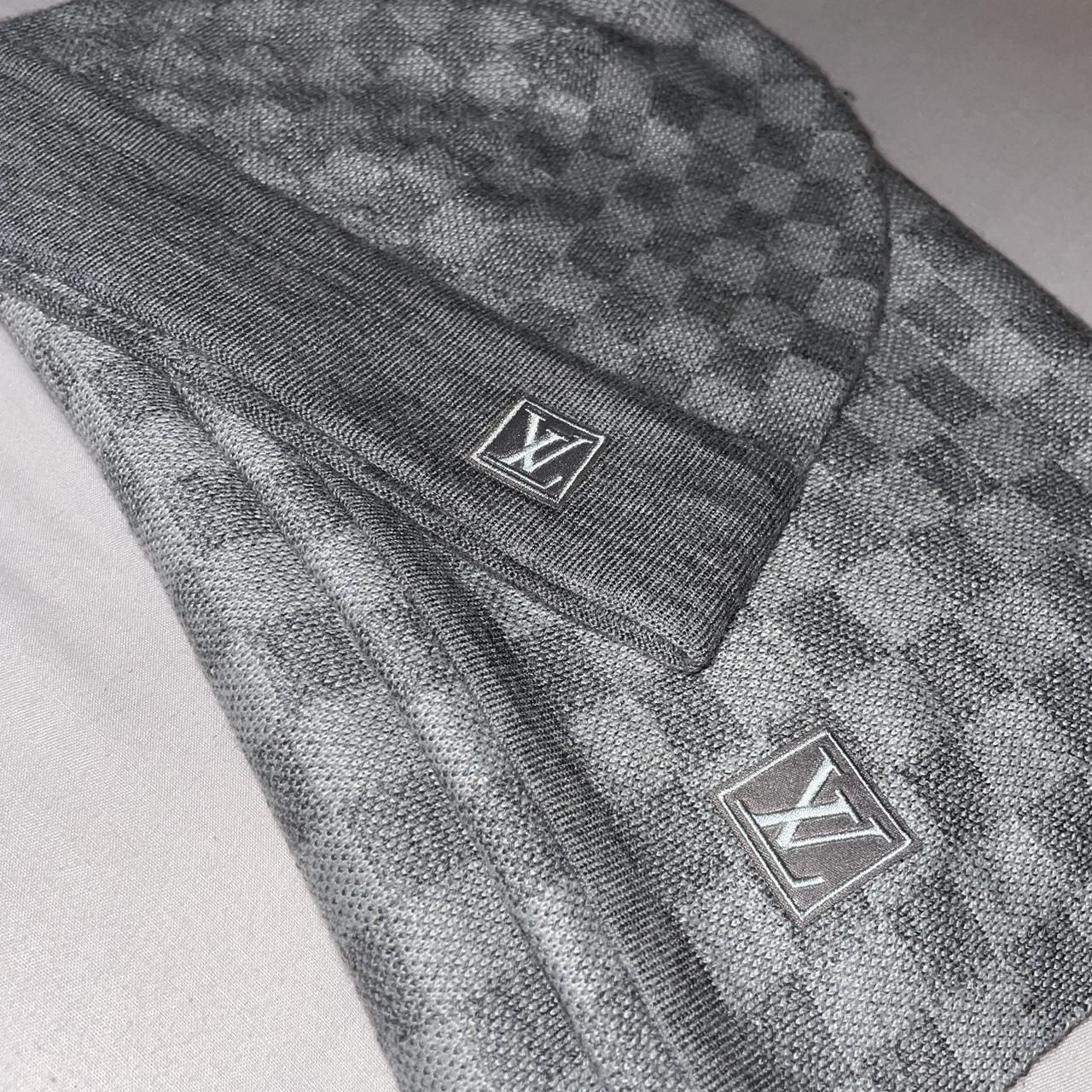Louis Vuitton scarf and hat set Selling due to no... Depop